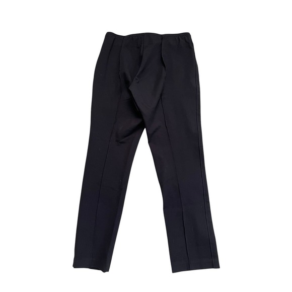 RAG & BONE Black Ponte Knit Pull On Pants With Front & Back Seams Size 6 28X27‎ - Picture 2 of 4